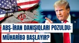 İranın şərti Trampın səbrini daşırdı | İstanbul görüşü yerinə savaşa hazırlıq gedir? - Baku TV