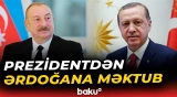 İlham Əliyev Türkiyədəki zəlzələnin 3-cü ildönümü ilə bağlı Ərdoğana məktub ünvanlayıb - Baku TV