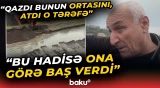 Astarada torpaq sürüşməsi | Yolun bir hissəsi çökdü  - Baku TV
