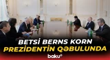 ABŞ-nin Əsas Amerika Yəhudi Təşkilatlarının Prezidentləri Konfransının sədri Bakıda - Baku TV