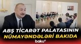 Prezident İlham Əliyev bu şirkətlərin rəhbər şəxslərini qəbul etdi - Baku TV