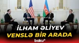 İlham Əliyevin ABŞ-nin Vitse-prezidenti ilə məhdud tərkibdə görüşü - Baku TV