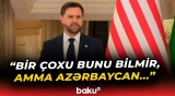 ABŞ Vitse-prezidenti Azərbaycana belə təşəkkür etdi | Çox çətin şəraitdə... - Baku TV