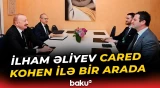 İlham Əliyev Münxendə Cared Kohen ilə görüşüb - Baku TV