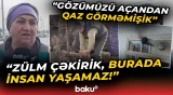 “Ərim yoxdur, özüm doğrayıram, o da...” | Bu sakinlər görün necə acınacaqlı halda yaşayır - Baku TV