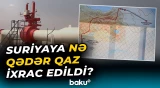 Ötən il Azərbaycandan Suriyaya ixrac edilən qazın həcmi və dəyəri açıqlandı - Baku TV