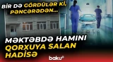 Dəhşət: 11-ci sinif şagirdinin başına gələn hadisə görənlərin ürəyini ağzına gətirdi - Baku TV
