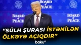 "Həmin günlər geridə qaldı" | ABŞ lideri münaqişələrin həllindən danışdı - Baku TV