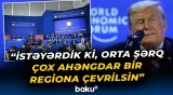 Donald Tramp: Azərbaycan və bir sıra ölkələr Sülh Şurasına 7 milyard dollar vəsait yatırıb - Baku TV