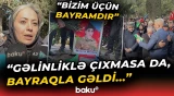 Xanım şəhidlər dəfn edildi | "Təsəlli tapdıq ki, ziyarətgahımız var" - Baku TV