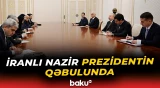 Prezident İlham Əliyev iranlı nazirlə nələri müzakirə etdi? - Baku TV