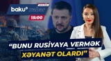 Zelenskidən Rusiyaya daha bir sərt xəbərdarlıq - Baku TV CANLI