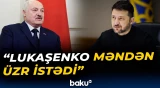 Zelenski Lukaşenkonu ifşa etdi: Sensasiyalı açıqlama - Baku TV
