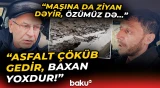 "Hələ bu qədər çökməmişdi" | 7 kəndi birləşdirən yolda dəhşətə gətirən vəziyyət - Baku TV