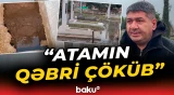 Göyçayda inanılmaz mənzərə | Qəbiristanlıq su altında qaldı - Baku TV