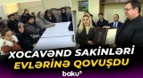 41 ailənin sevincli günü | Növbəti köç karvanı Xocavənd şəhərinə çatdı - Baku TV