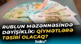 Bahalaşma olacaq? | Manatın rubla nisbətən real məzənnəsinin enməsi nə ilə bağlıdır? - Baku TV
