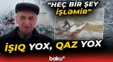 Qubaya yağan güclü qar həyatı alt-üst etdi | "20 sm-dən çox qar var" - Baku TV