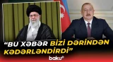 Prezident İlham Əliyev Məsud Pezeşkiana başsağlığı verdi - Baku TV