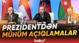 Prezidentin Cənub Qaz Dəhlizi və yaşıl enerji ilə bağlı tədbirdə çıxışı - Baku TV