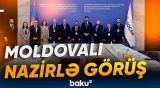 Rövşən Nəcəf Moldova energetika naziri ilə görüşüb - Baku TV