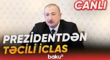 Prezident İlham Əliyev Təhlükəsizlik Şurasının iclasını keçirdi - Baku TV CANLI