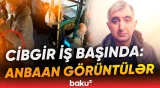 Avtobusda cibgirlik etdiyi an kameraya düşdü - Baku TV