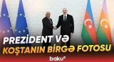 Prezident İlham Əliyev və Antonio Koşta birgə foto çəkdirdilər - Baku TV