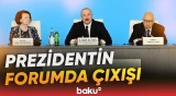 İlham Əliyevin XIII Qlobal Bakı Forumunun açılış mərasimində çıxışı - Baku TV