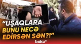 "Uşaqların ağzı-burnu..." - Məktəbin önündə gərgin anlar | Kameramızdan niyə qaçdılar? - Baku TV