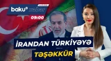 İran göstərilən həmrəyliyə görə Türkiyəyə təşəkkür edib - Baku TV