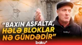 Sakinlər yaşadıqları binanın baxımsızlığından şikayətləndi - Baku TV