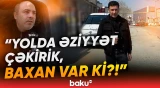 "Altını vura-vura gedirik" - Sürücüləri bəlaya salan yol - "Şikayət edəndə deyirlər ki..." - Baku TV