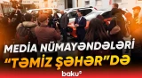 WUF13 çərçivəsində "Təmiz Şəhər"ə mediatur təşkil olundu