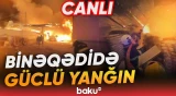Mebel sexində yanğın | Baku TV hadisə yerində - Baku TV CANLI
