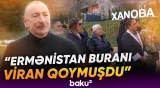 "Biz bu torpaqların əsl sahibləriyik" | Prezident Xanoba sakinləri ilə bir arada - Baku TV