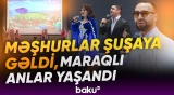Şuşada möhtəşəm Novruz şənlikləri | "Güllü bağ"da bayram yarmarkası təşkil edildi - Baku TV