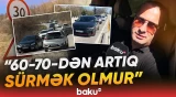 Bakı-Şamaxı-Yevlax avtomobil yolunda sıxlıq - Baku TV