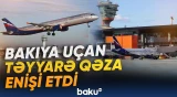 Moskva-Bakı marşrutu üzrə hərəkət edən təyyarə təcili eniş etdi - Baku TV