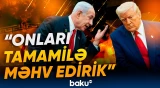 Netanyahu Trampın danışıqlarla bağlı açıqlamalarına münasibət bildirdi - Baku TV