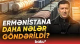 Biləcəridən Ermənistana yola salınan qatarlarla nələr daşındı? - Baku TV