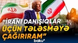 Trampdan İrana çağırış | "Bundan sonra geriyə yol yoxdur" - Baku TV