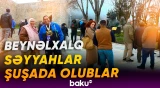 Səyyahlar Şuşanın tarixi və mədəni görməli yerləri ilə tanış olublar - Baku TV