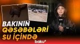 Bakıda güclü yağışla bağlı son məlumat - Baku TV
