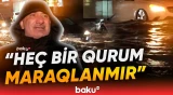 Yağan yağış şəhəri iflic etdi | Yollar gölməçəyə çevrildi - Baku TV