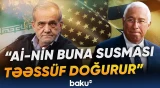Avropanın çağırışına qarşı Pezeşkiandan sərt tənqid - Baku TV