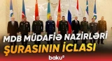 Zakir Həsənov MDB Müdafiə Nazirləri Şurasının növbəti iclasında iştirak edib - Baku TV