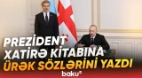 İlham Əliyevin Gürcüstanın Prezidenti Mixeil Kavelaşvili ilə təkbətək görüşü oldu - Baku TV