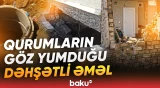 Sakinlərin başına oyun açıldı | Kanalizasiyanın üzərində tikilən təhlükəli evlərin aqibəti - Baku TV