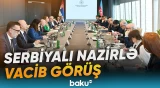 Azərbaycan və Serbiya arasında əməkdaşlığın genişləndirilməsi müzakirə edilib - Baku TV